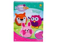 DLA DZIECI  ZESTAW WYSZYWEK ZWIERZĄT LEŚNYCH