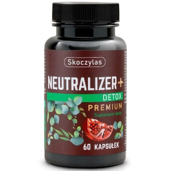 Skoczylas Neutralizer+Detox Premium 60caps WĄTROBA zdjęcie 1