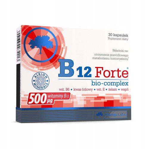 OLIMP B12 FORTE BIO-COMPLEX 2x30kaps WITAMINY B na Arena.pl