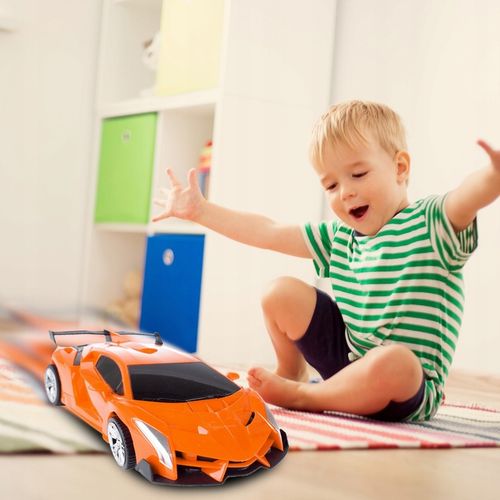 AUTO ROBOT TRANSFORMUJĄCY SAMOCHÓD NA PILOTA ZDALNIE STEROWANY DLA CHŁOPCA na Arena.pl