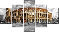 75CM 120 OBRAZ 5 ELEM MAJESTATYCZNE KOLOSEUM ŚCIENNY DRUK
