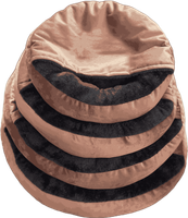 Legowisko dla psa kota brązowe M budka BUNNY 48x48cm