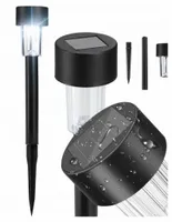 Lampa solarna LED ogrodowa lampka wbijana słupek