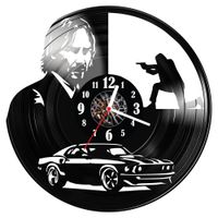 Zegar ścienny z płyty winylowej John Wick 1478.14