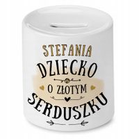 Skarbonka 330 Ml Dla Stefanii Córki Dziecka Z Nadrukiem Ze Zdjęciem