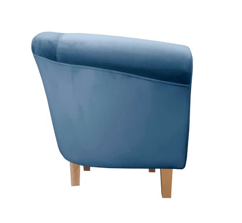 Fotel Milo nogi buk niebieski MG33 na Arena.pl