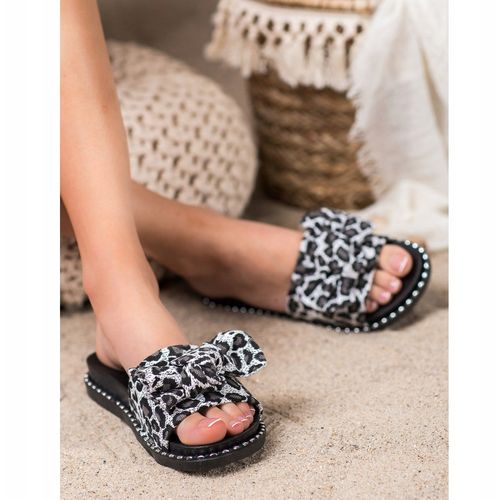 Klapki Leopard Print VINCEZA r.38 na Arena.pl