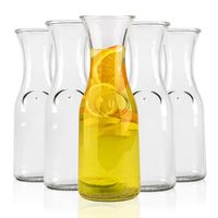 5 SZTUK KARAFKA DZBANEK NA WODĘ KARAFKI NA WODĘ SOKI LEMONIADĘ NAPOJE 1L