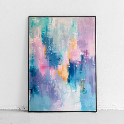 Plakat abstrakcja malarska 70x100 cm na Arena.pl