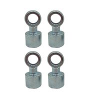4x ŁPS-41 Łącznik przewodu hamulcowego Oczko fi10 - M10x1 DF