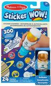 Sticker WOW Stempelki naklejkami Astronauta zestaw 300szt naklejek książka