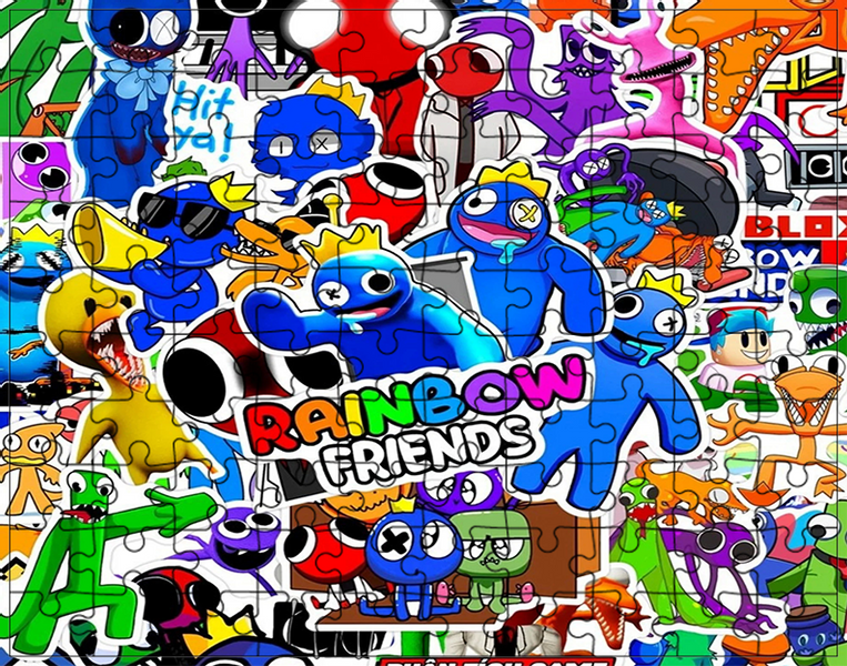 Puzzle Rainbow Friends zdjęcie 1
