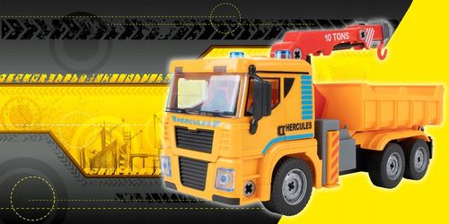 DZWIG AUTO DO SKRĘCANIA MONTAŻU MAŁY MAJSTERKOWICZ W WALIZCE DLA DZIECI na Arena.pl