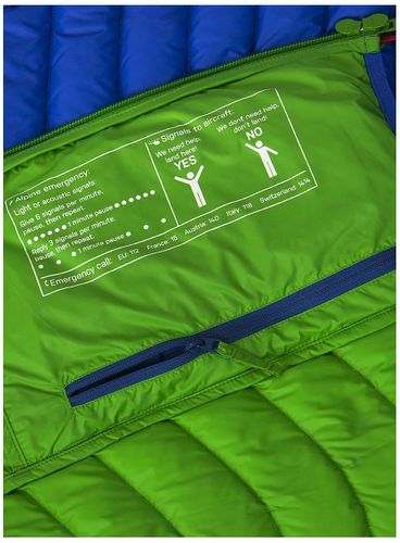 Kurtka Ocun Tsunami Down Jacket - blue/green - r. M na Arena.pl