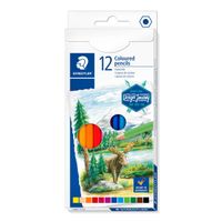kredki sześciokątne 12 kolorów design journey staedtler
