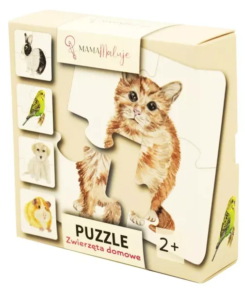 Puzzle 4-elementowe Zwierzęta domowe zdjęcie 1