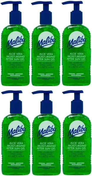 Malibu Aloe Vera Aloesowy Żel Po Opalaniu 200ml x6szt zdjęcie 1
