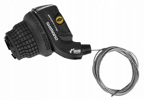 Manetka przerzutki SHIMANO SL-RS35 6rz linka 2050mm revoshift, index na Arena.pl