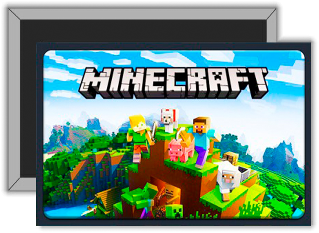 Magnes Minecraft zdjęcie 1