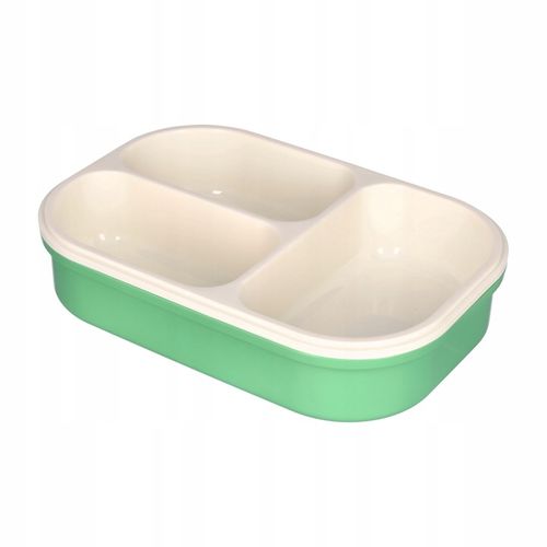 LUNCH BOX ŚNIADANIÓWKA LUNCHBOX 3 PRZEGRÓDKI SZTUĆCE POJEMNIK BOX DO SZKOŁY na Arena.pl