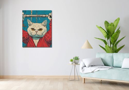 Obraz 70x90cm Mistrz Ciężarów na Arena.pl