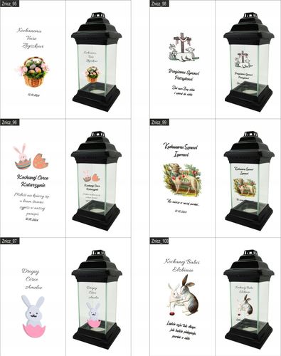 LAMPION ZNICZ KAPLICZKA z grawerem dla MAMY na Arena.pl