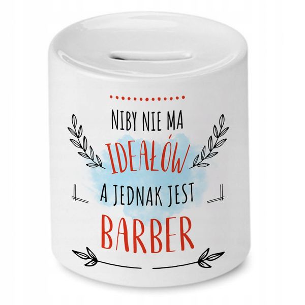 Skarbonka Dla Barbera Idealny Imieniny Prezent Z Nadrukiem Ze Zdjęciem zdjęcie 1