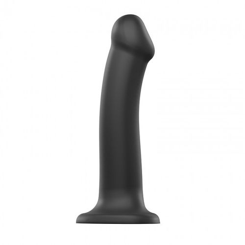 silicone bendable dildo double density black l na Arena.pl