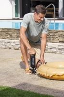 bestway pompka ręczna 30cm do materacy piłek 62002