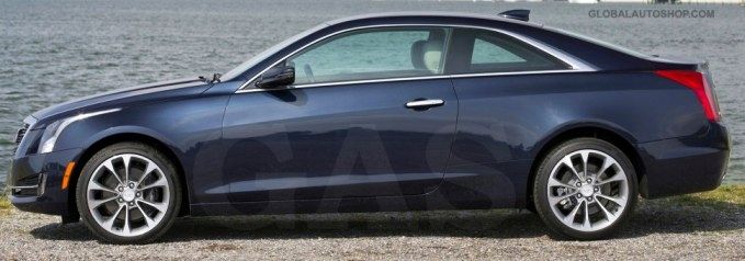 Cadillac ATS Coupe - Listwy CHROM na drzwi boczne dekoracyjne chromowane zdjęcie 2