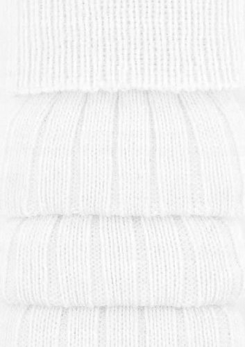 Getry Damskie Ocieplacze na Nogi Zimowe Ocieplane Grube Cerber BIAŁE na Arena.pl