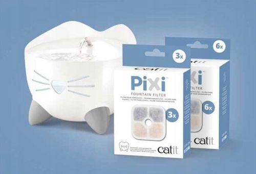 Filtr wymienny węglowy do FONTANNY poidła dla kota PIXI Catit filtry 6 szt na Arena.pl