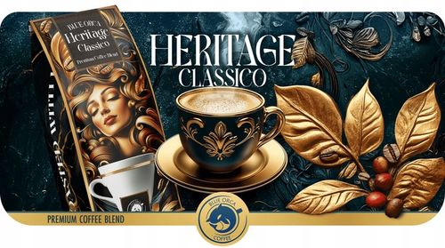 Kawa ziarnista CLASSICO HERITAGE Limited Edition Świeżo Palona na Arena.pl