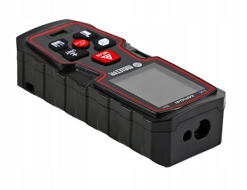 DALMIERZ LASEROWY MIERNIK ODLEGŁOŚCI CYFROWY 50M poziomica KĄTOMIERZ na Arena.pl