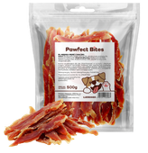 Przysmaki smakołyk dla psa miękka piers z kaczki 500g PAWFECT BITES