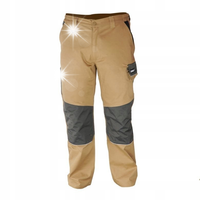 DEDRA SPODNIE OCHRONNE LD/54 DŁUGIE BEŻOWE SLIM LINE 270G/M2 BH42SP-LD