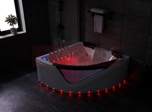 WANNA NAROŻNA Z HYDROMASAŻEM 150x150 MOCNE 2 POMPY GRZAŁKA na Arena.pl