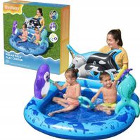 Dmuchany Plac zabaw Brodzik 2+ BESTWAY 134x131x73cm+Dmuchane akcesoria
