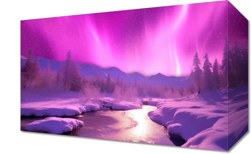 Obraz 30x20cm Aurora Nad Niebiem zdjęcie 1
