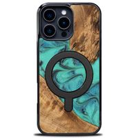 etui bewood unique do iphone 16 pro max - turquoise z magsafe
