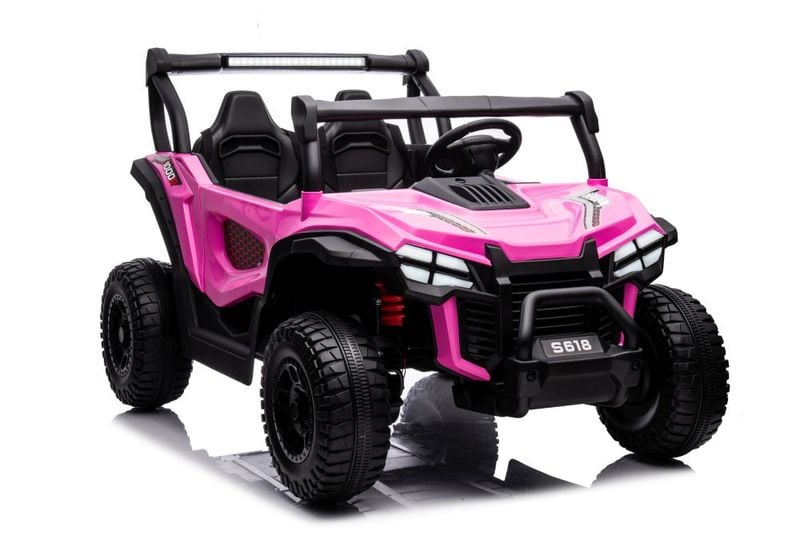 Auto Na Akumulator S618 Różowe 4x4 zdjęcie 1