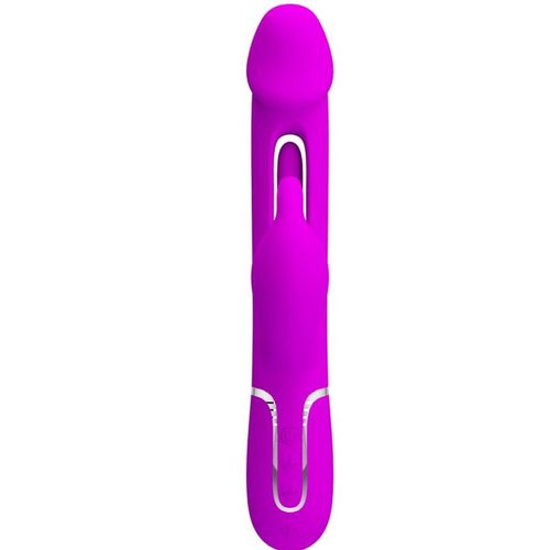 PRETTY LOVE - Kampas Rabbit 3 in 1, multifunction vibrator with tongue na Arena.pl