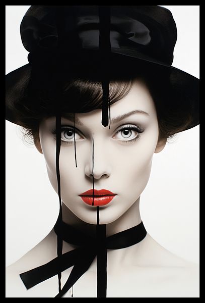 Plakat 40x60cm Atramentowa Aura zdjęcie 2