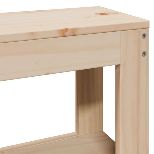 Rama łóżka bez materaca, 200x200 cm, lite drewno sosnowe na Arena.pl