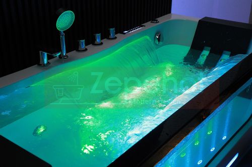 Wanna z hydromasażem EBX-7066 white prostokątna 170cmx78cmx61cm Wodosp na Arena.pl