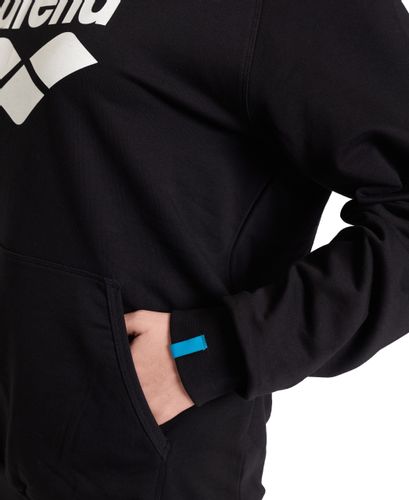 Bluza z kapturem męska damska kangurka ocieplana bawełniana Arena Black XXL na Arena.pl