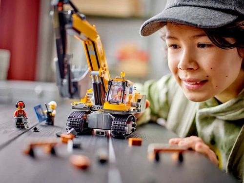 60420 - lego city - żółta koparka na Arena.pl