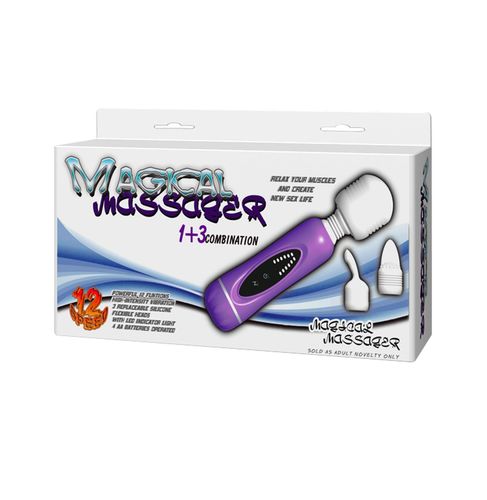 Baile-  Magical Massager, 1+3 Combination, 12 Vibration Functions na Arena.pl