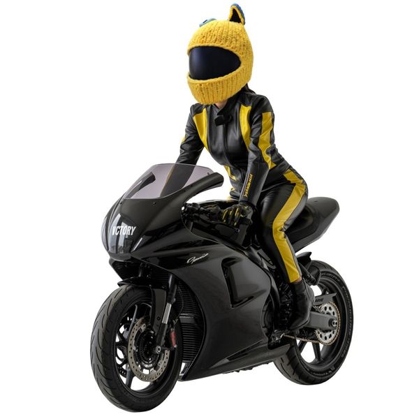 Czapka na kask Cat Rider zdjęcie 3
