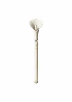 zalo calla stimulator silikonowy model z ergonomicznym uchwytem fioletowy
